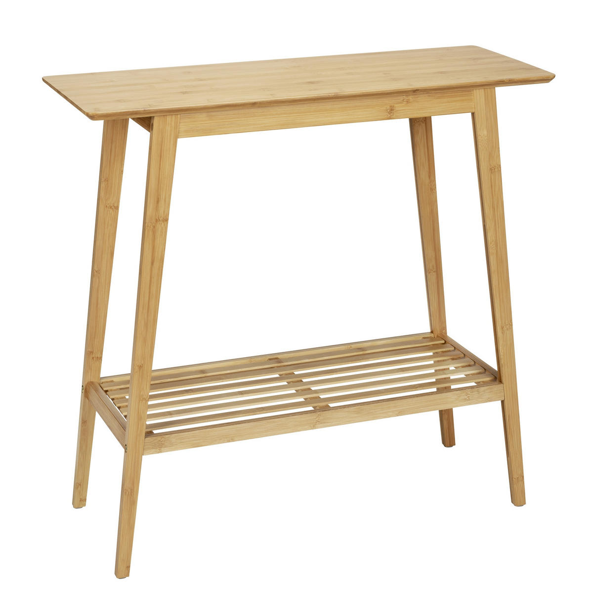 KONSOLENTISCH Bambus Kona 80/76/30 cm - Braun, Naturmaterialien (30/80/76cm)