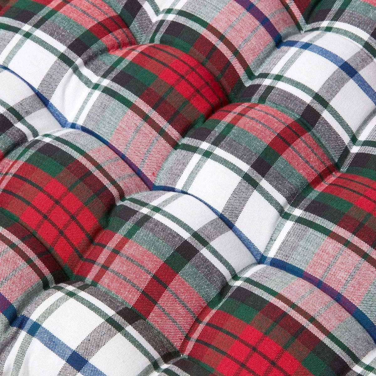 BANKAUFLAGE Macduff Schottenkaro 2-Sitzer - Rot, Textil (108/42/5cm) - Homescapes