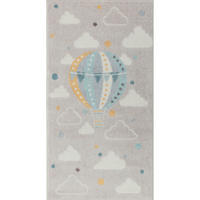 KINDERTEPPICH 80/150 cm Mehrfarbig - Multicolor/Grau, Naturmaterialien/Textil (80/150cm) - LIVABLISS