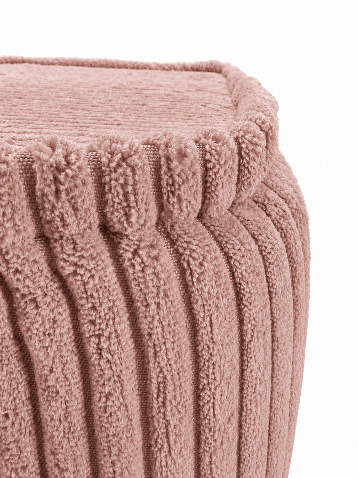 SCHLAFSESSEL ausklappbar, modularer Bodensessel mit Rückenrolle in Rosa - Pink, Textil (80/62/95cm) - SURB
