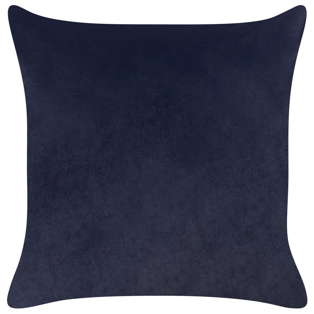 DEKOKISSEN 2er-Set Schwarz 45/45 cm Goldenrod - Schwarz, Textil (45/45cm) - Beliani