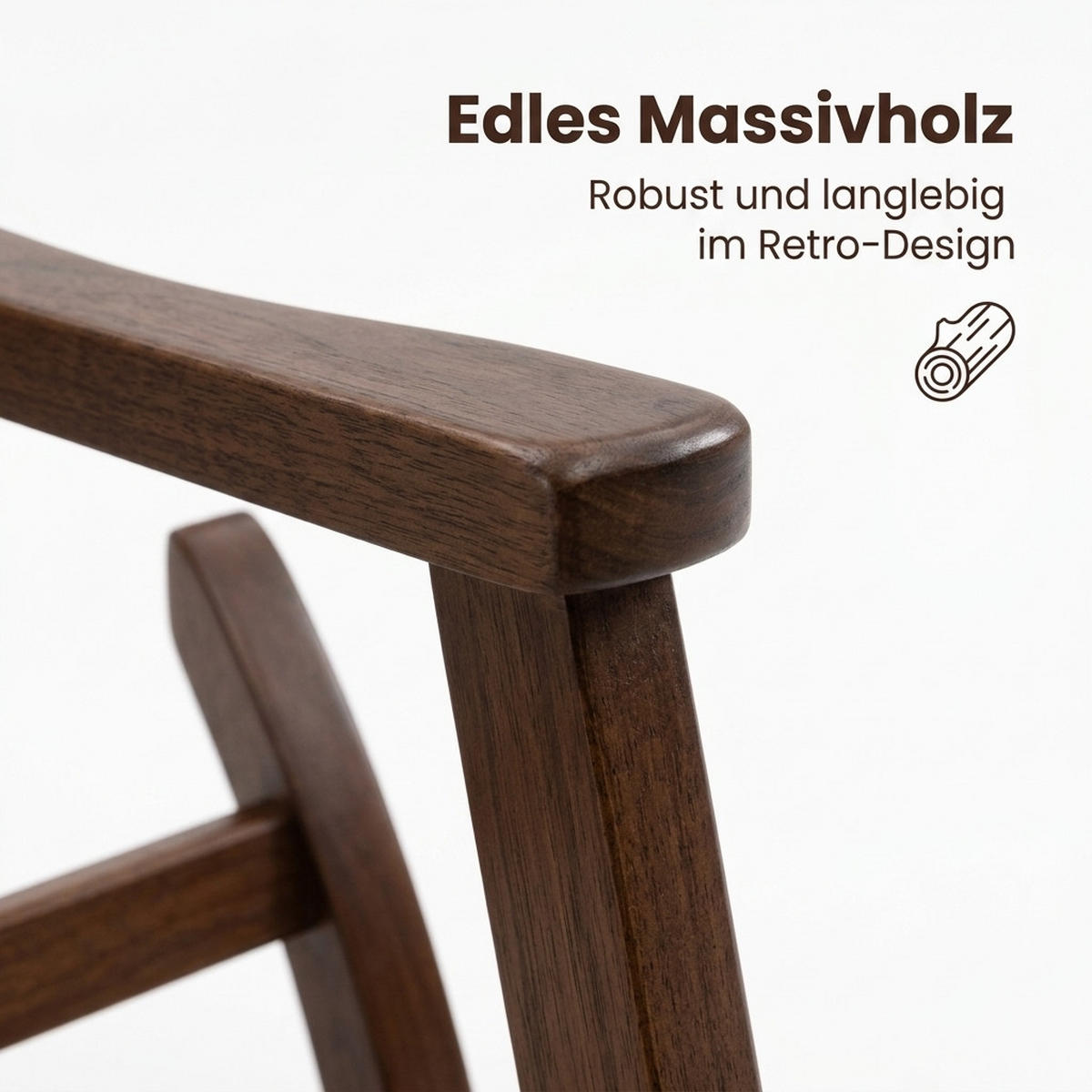 SCHAUKELSTUHL Weiß Samt - Weiß, Textil (73/80/83cm) - Oxeza