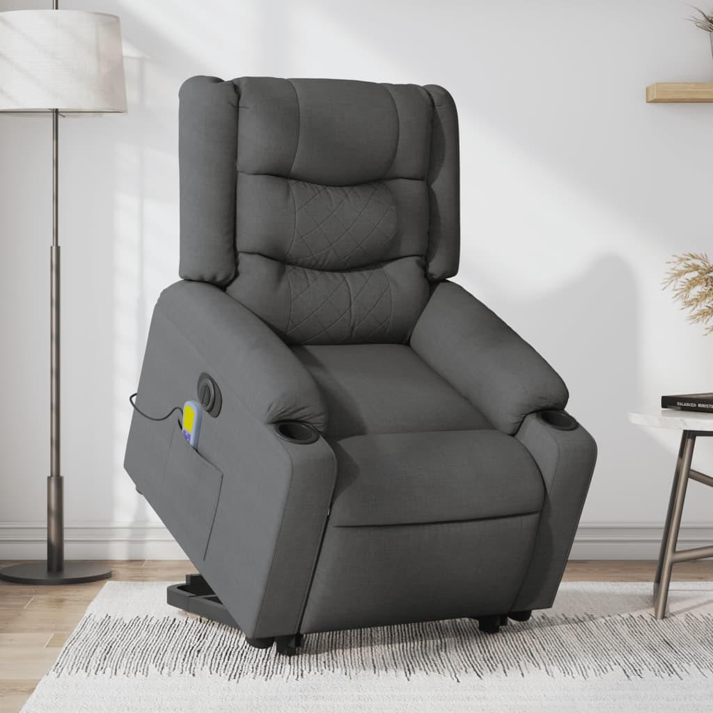 MASSAGESESSEL Mack - Grau, Metall (77/99/93cm) - Nettlife