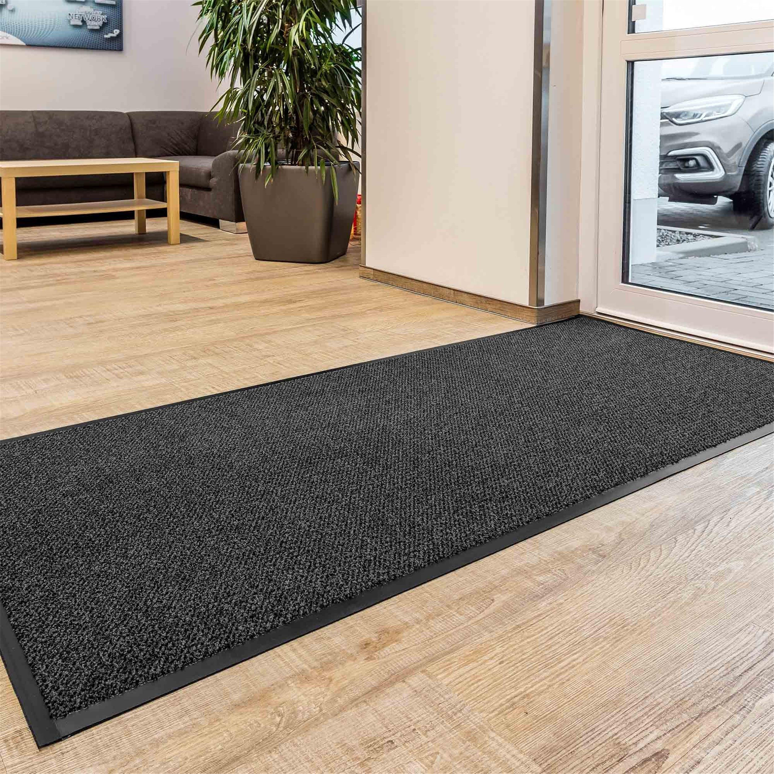 SAUBERLAUFMATTE INDOOR GRAPHIT - Anthrazit, Textil (40/60cm) - Astra