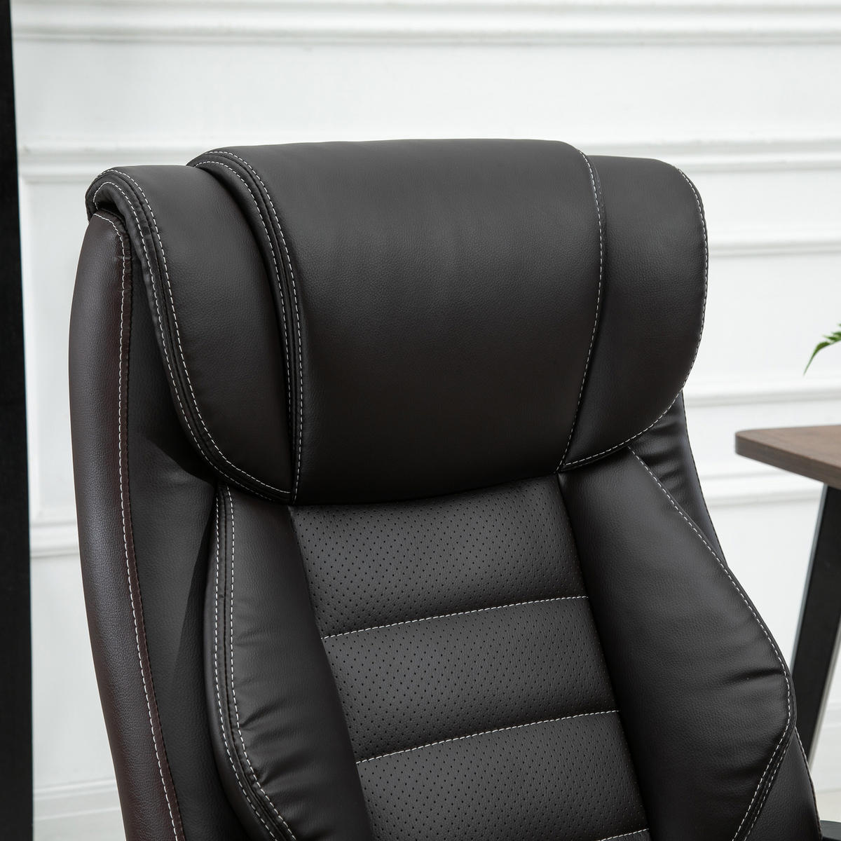 CHEFSESSEL DE-11656 ergonomisch mit Massagefunktion Schwarz - Schwarz, Metall (78/120/66cm) - ComfortXL