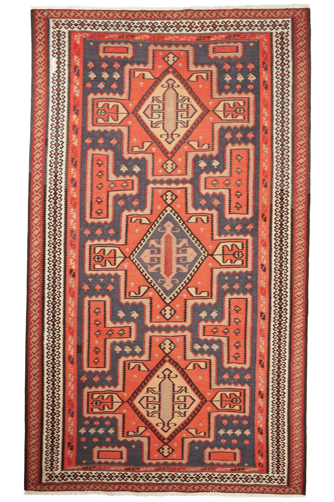 Looma Kelim-Teppich Mehrfarbig 181x322 cm
