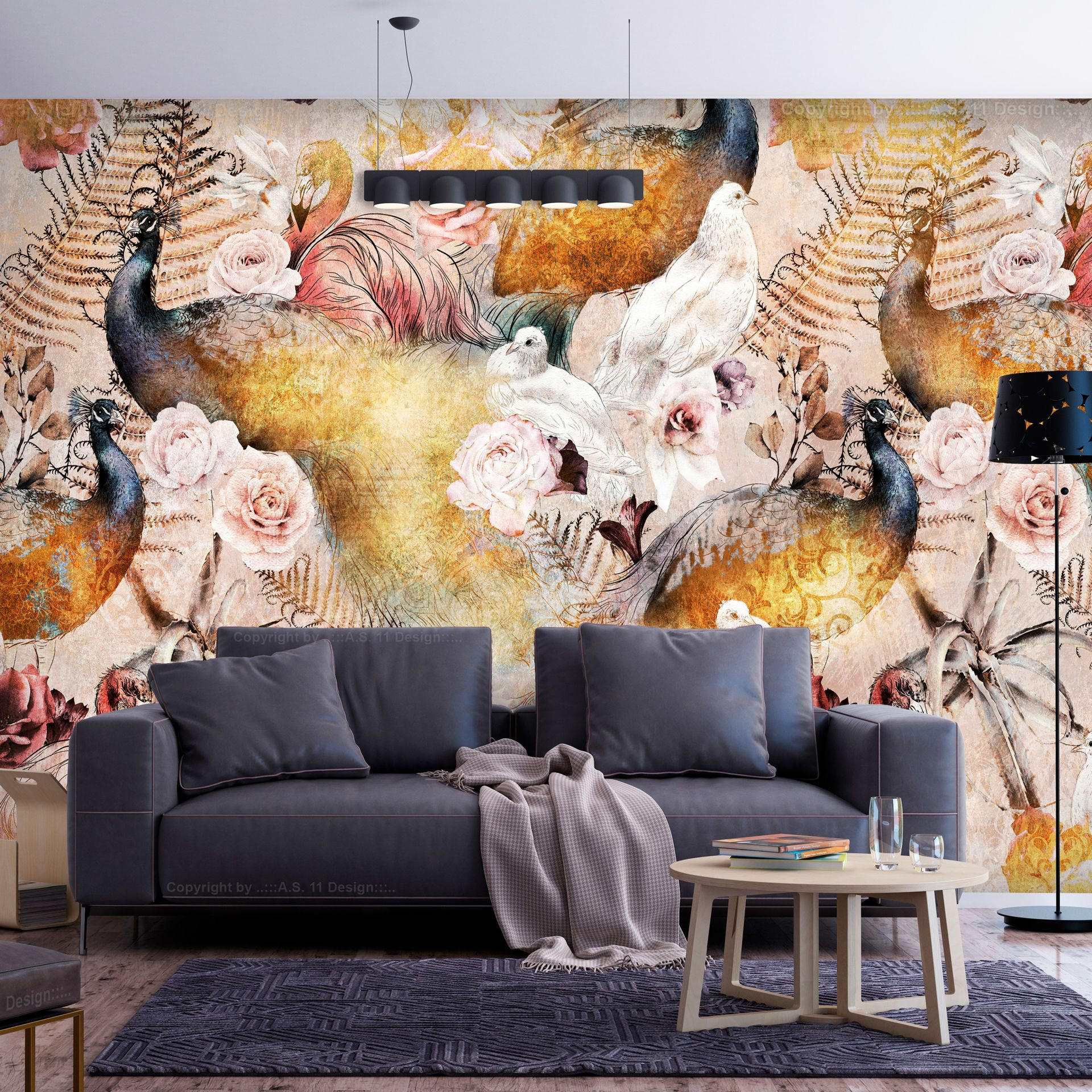 VLIESTAPETE Bunt 200/140 cm - Multicolor, Textil (200/1cm) - KUNSTLOFT