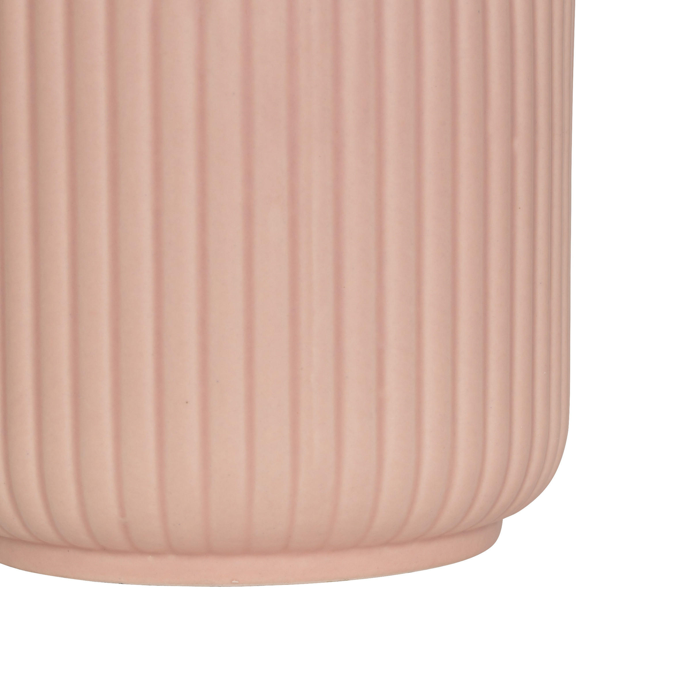 BLUMENTOPF Dolomit Nuria 13,5/12 cm - Rosa, Stein (13.5/12/13.5cm) - Atmosphera Createur d´interieur