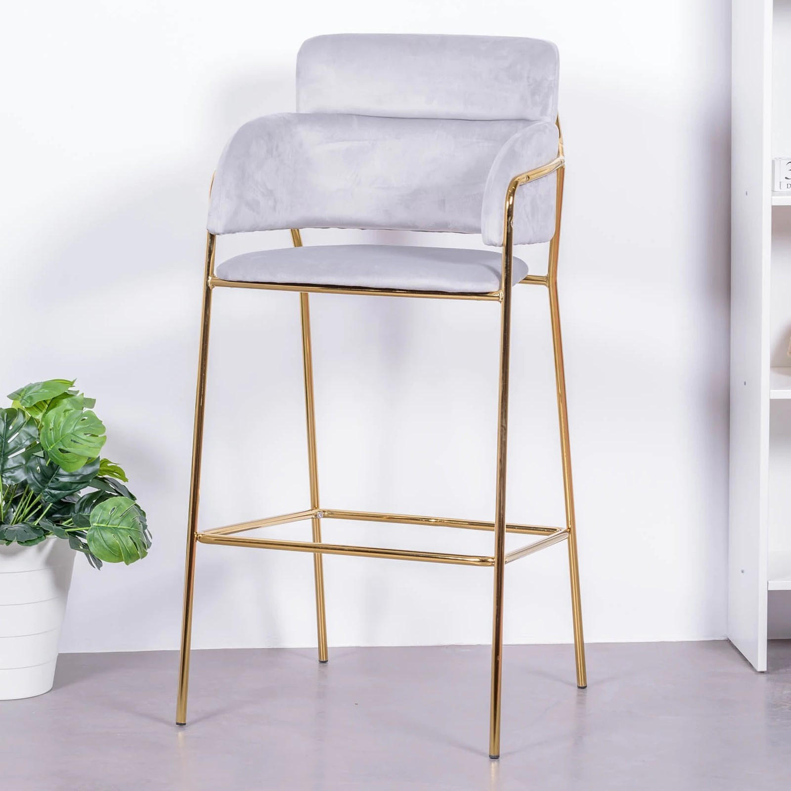HOCKER Textil Grau - Grau, Textil (54/107/51cm) - Nest Dream