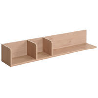 WANDREGAL Beige - Beige, Holz (120/20/21cm) - MCW