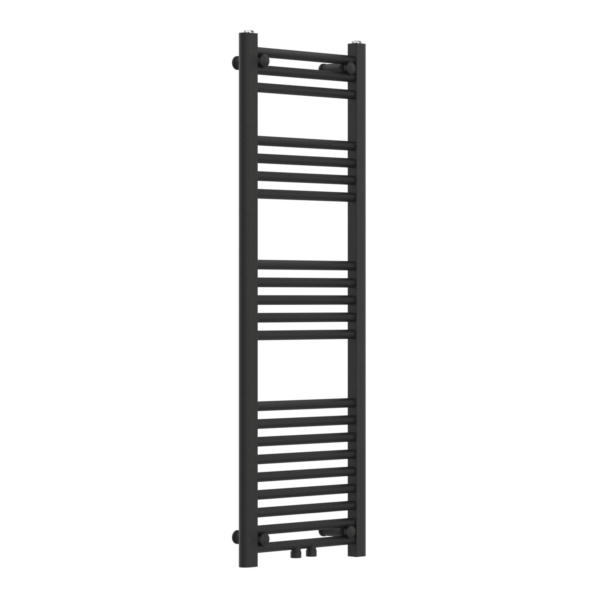 HANDTUCHHEIZKÖRPER Voss I. - Schwarz, Metall (40/120/3cm) - [neu.haus]