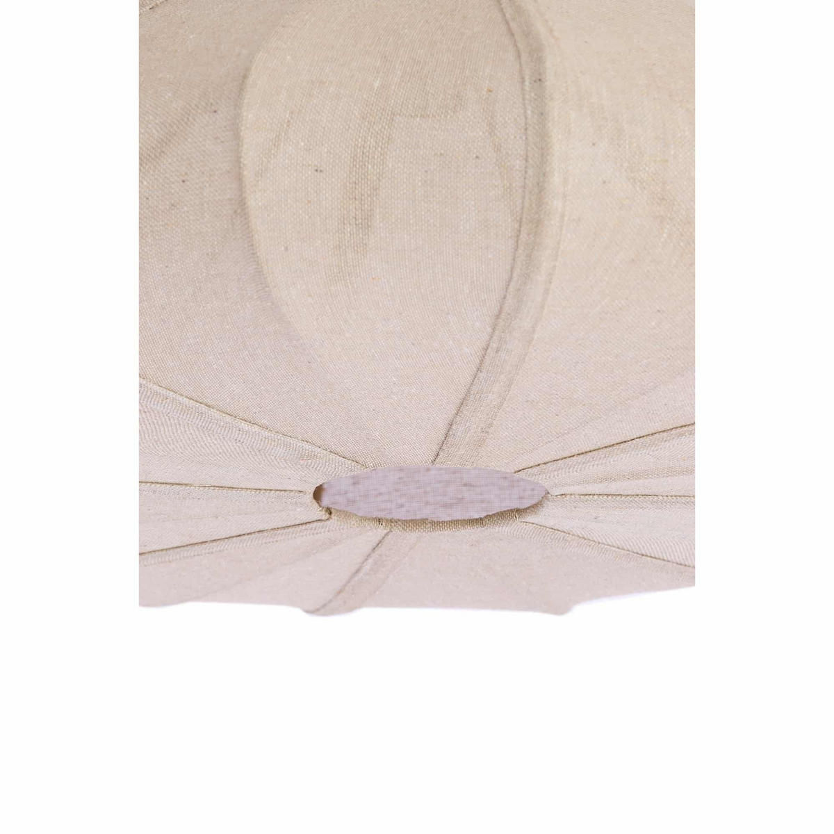HÄNGELAMPE Cesano Weiß 50/50/20 cm - Weiß, Textil (50/50/20cm) - Light & Living