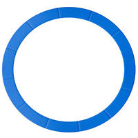 RANDABDECKUNG, PVC, Blau, Ø366 cm - Blau, Kunststoff (366/366cm) - HOMCOM