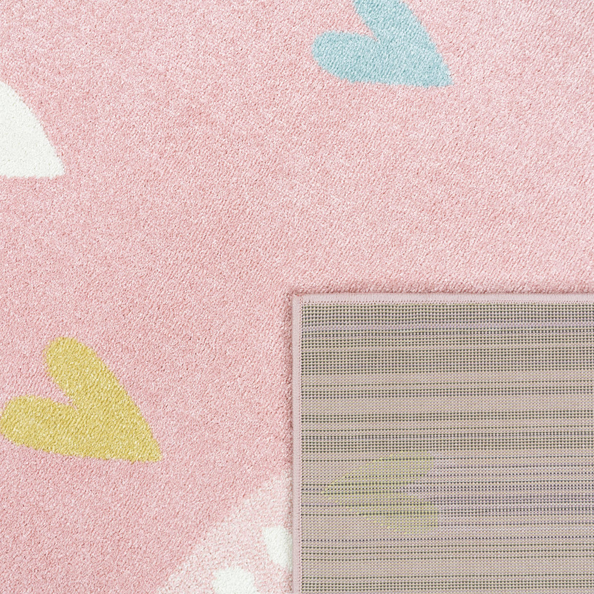 KINDERTEPPICH 200/200 cm Nino 887 - Pink, Textil (200/200cm) - Paco Home