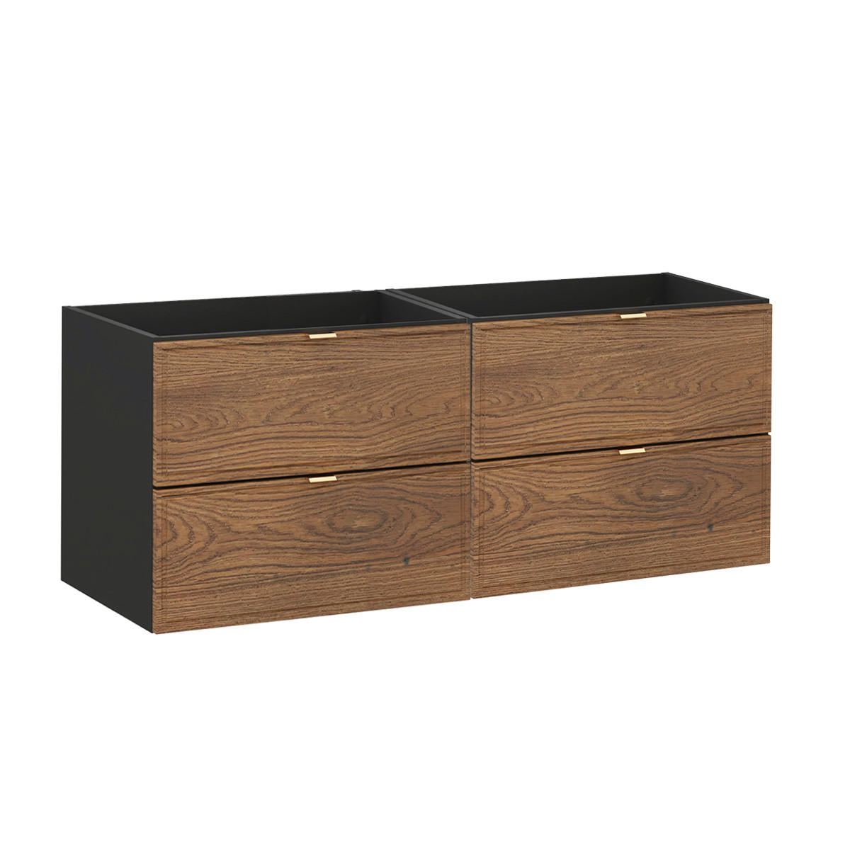 Petits-meubles Waschtischunterschrank Braun 120x50x46 cm