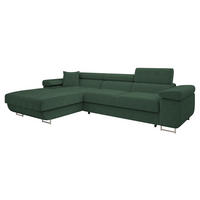 COLTAR Torezio Mini Reiat, Stanga - verde, material textil/lemn (280/170cm) - MIRJAN24