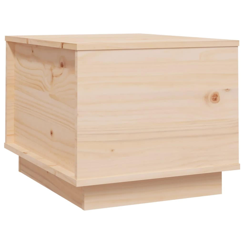 COUCHTISCH 40x50x35 cm Massivholz Kiefer - Braun, Holz (40/50/35cm) - furnicato