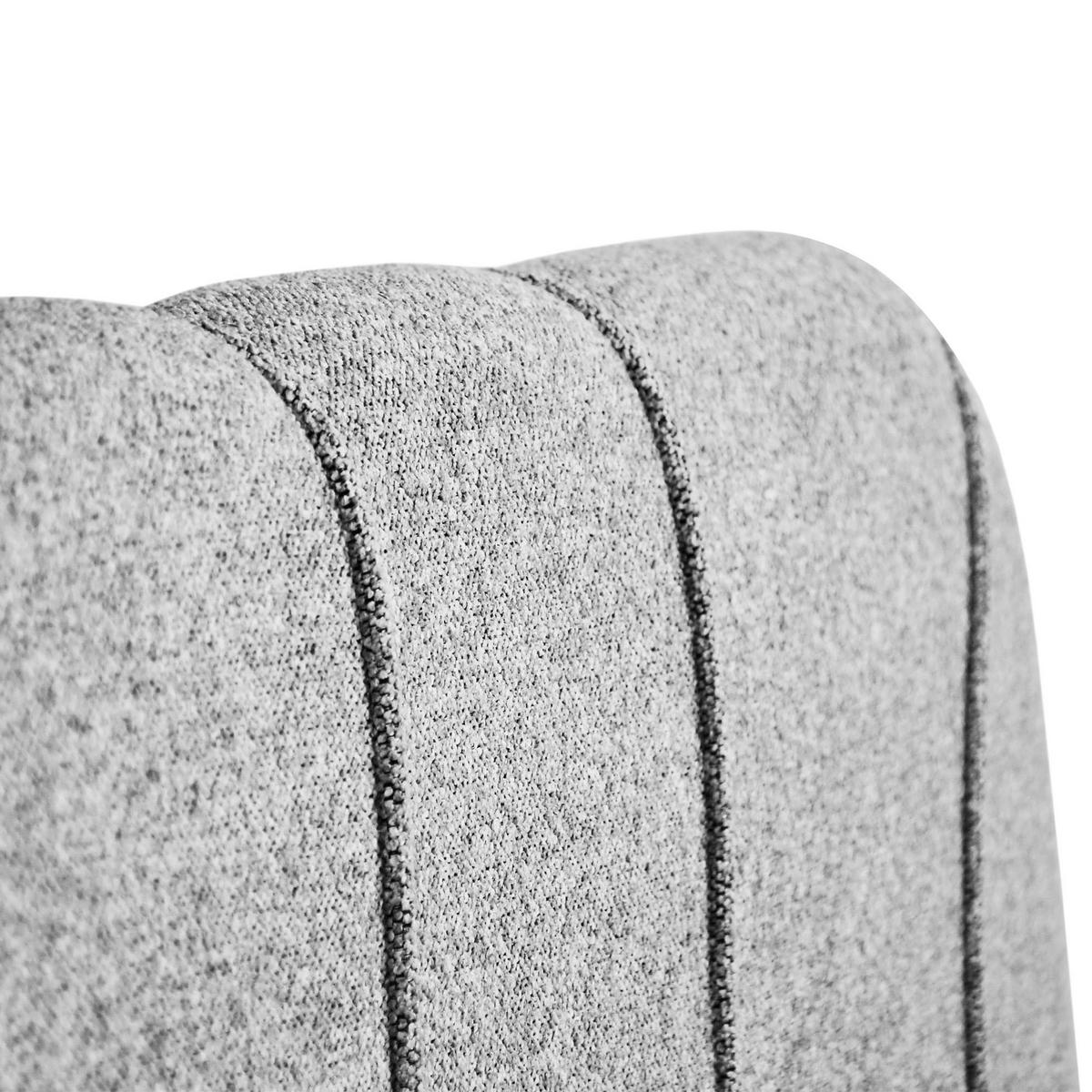 BOXSPRINGOVÁ POSTEL Romeo s elektrickým polohováním matrace, 140x200 cm, světle šedá - světle šedá, textil (140/200cm) - Beautysofa