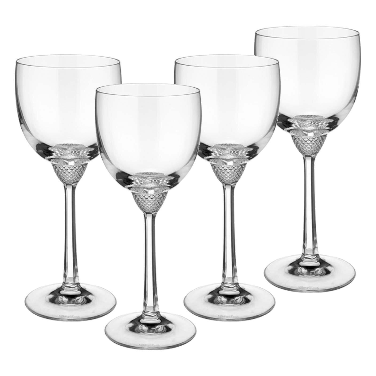 WEISSWEINGLÄSER Octavie transparent 225 ml 4er Set - Transparent, Glas (0.225L) - Villeroy & Boch
