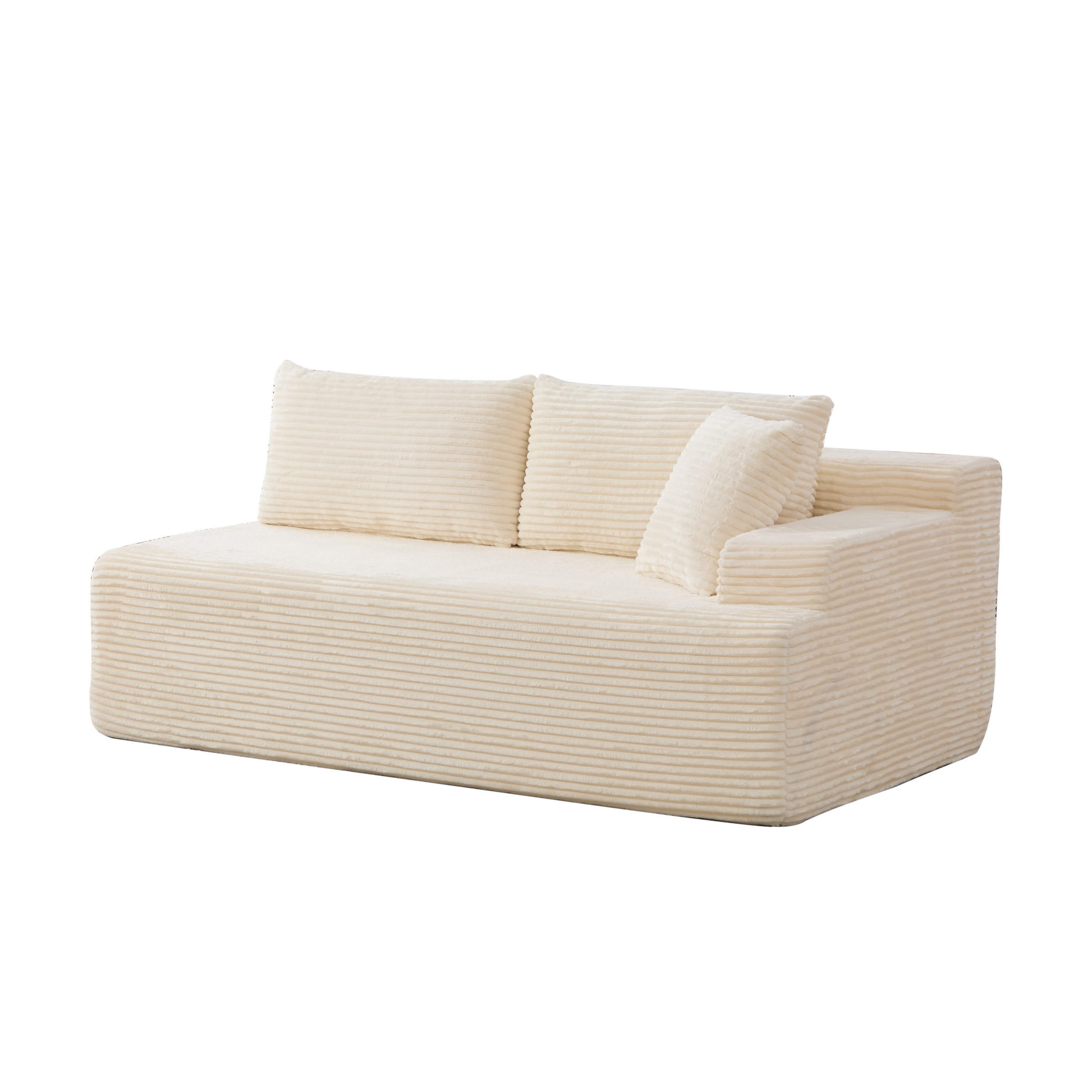 SOFAELEMENT DE-35139 rechte Ivory - Creme, Textil (99/172cm) - ComfortXL