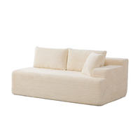SOFAELEMENT DE-35139 rechte Ivory - Creme, Textil (99/172cm) - ComfortXL