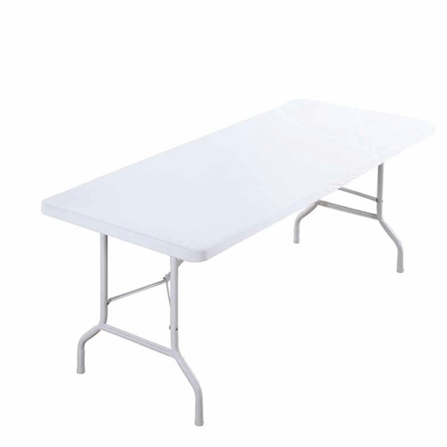 XXXLutz Tischdecke Weiß 183x76x76 cm