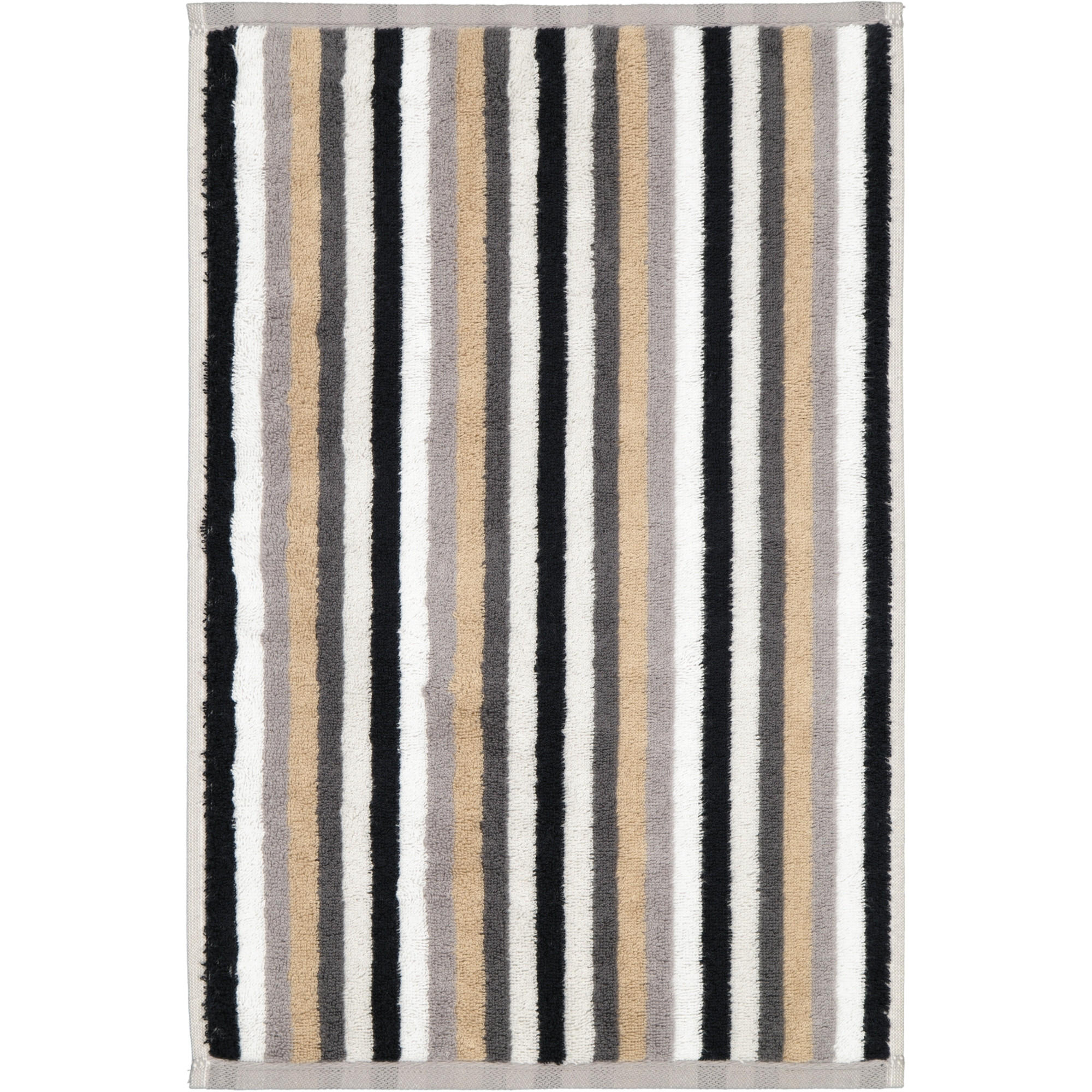 GÄSTETUCH SHADES STREIFEN 6235 STEIN - 77 - Grau, Textil (30/50cm) - Cawoe