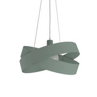 HÄNGELEUCHTE Soft D40 - Grün, Metall (40/40/16cm) - Lumicom