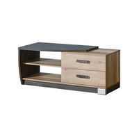 LOWBOARD PALMERO 120/50,5/46 cm, Braun - Eichefarben/Braun, Holzwerkstoff (120/50.5/46cm) - MASSENO