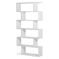 REGAL Bologna Weiß 12 Fächer - Weiß, Holzwerkstoff (80/192/25cm) - VS Venta-stock