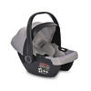 BABYSCHALE i-Size Aria Luxe grau (40 - 87 cm) verstellbar, Memory-Schaum - Grau, Kunststoff (43/59/68cm) - Lorelli
