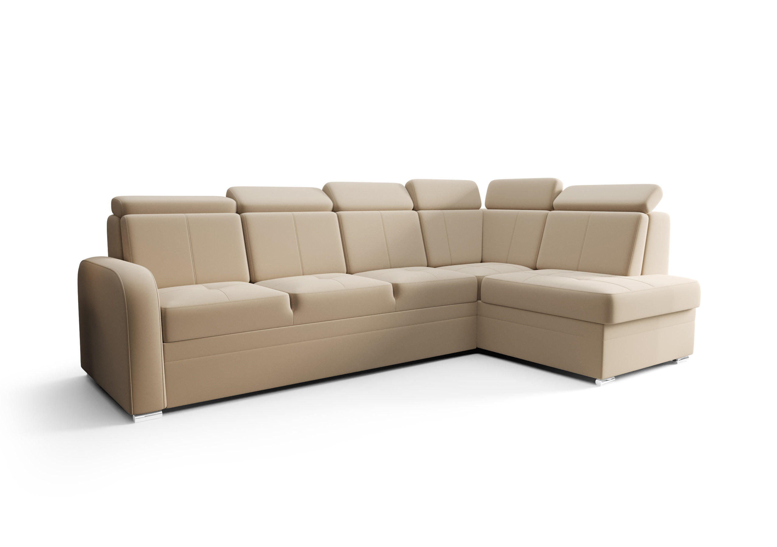 O-Sofa Ecksofa Beige 304x180 cm