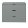 KOMMODE Erna 81x45x67 Pinie Green matt Lack - Grün, Holzwerkstoff (81/67/45cm) - 58aufmkessel