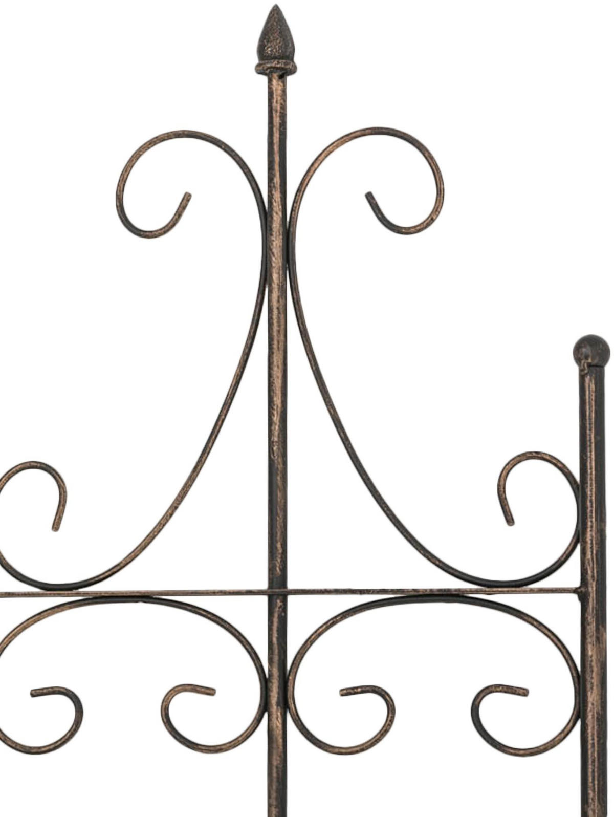 RANKGITTER Metall Bronze - Bronzefarben, Metall (100/150/2cm) - CLP