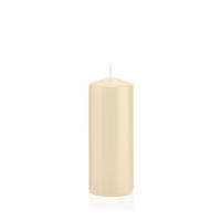 STUMPENKERZEN Bisquit Ø 58 x 120 mm, 16 Stück - Beige, Paraffin (6/12cm) - Wiedemann Kerzen