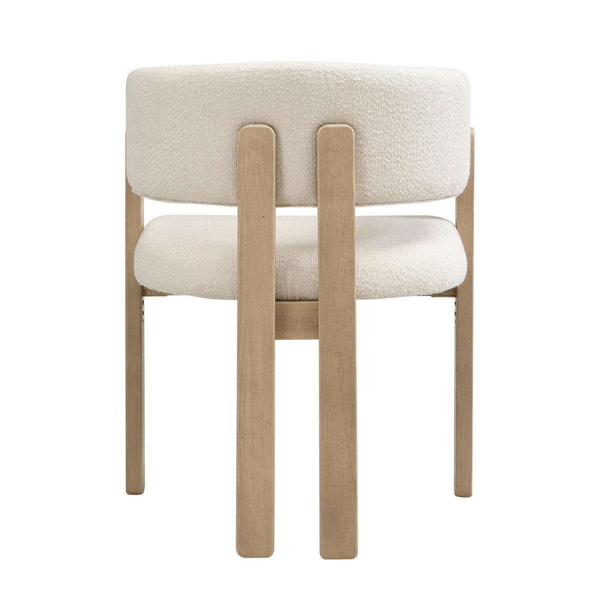 ARMLEHNSTUHL 4 Stück boucle, Naturfarbe - Naturfarben, Textil (51/80/60cm) - KOMHTOM