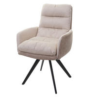 ESSZIMMERSTUHL Cremeweiß - Weiß, Textil (59/93/68cm) - MCW