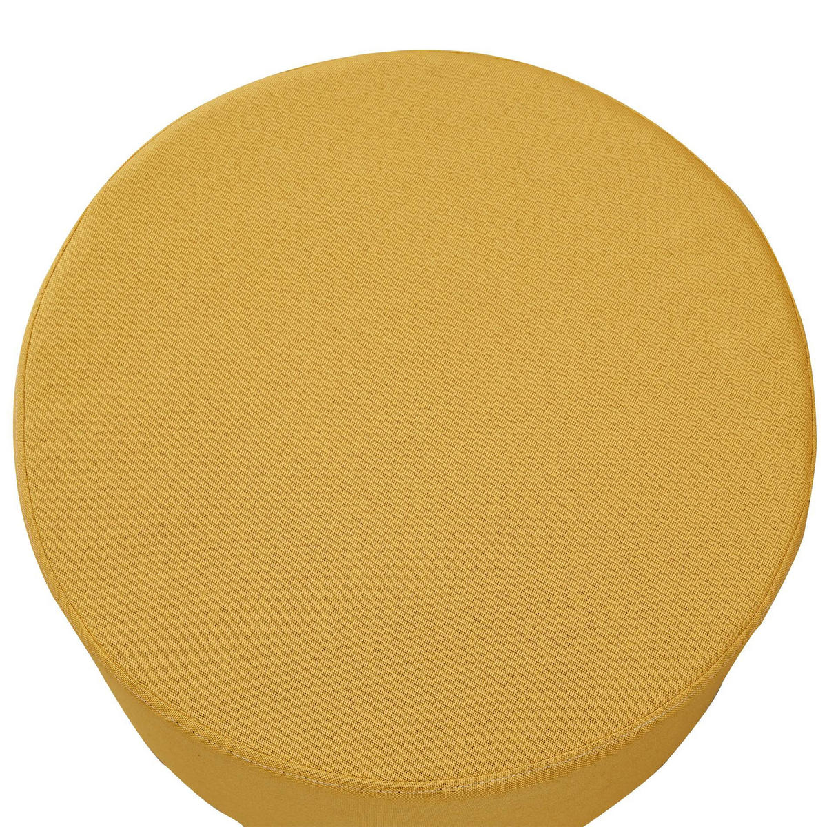 SITZHOCKER Gelb 45/45/25 cm - Gelb, Textil (45/25/45cm) - Mobili Rebecca