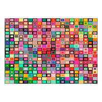 VLIESTAPETE 100/70 cm - Multicolor, Textil (100/1cm) - KUNSTLOFT