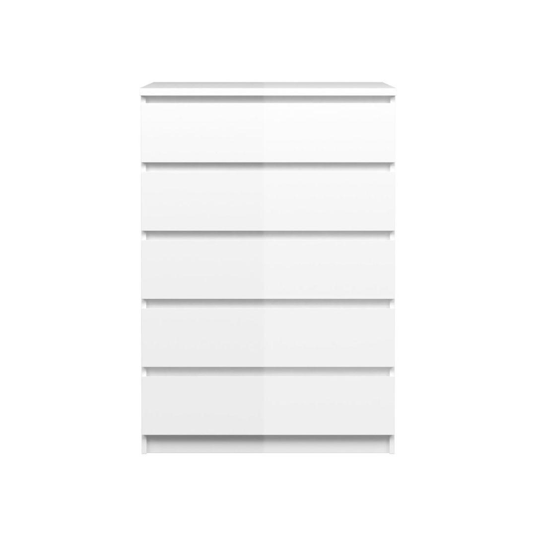 KOMMODE Weiß - Weiß, Holzwerkstoff (77/111/50cm) - ebuy24