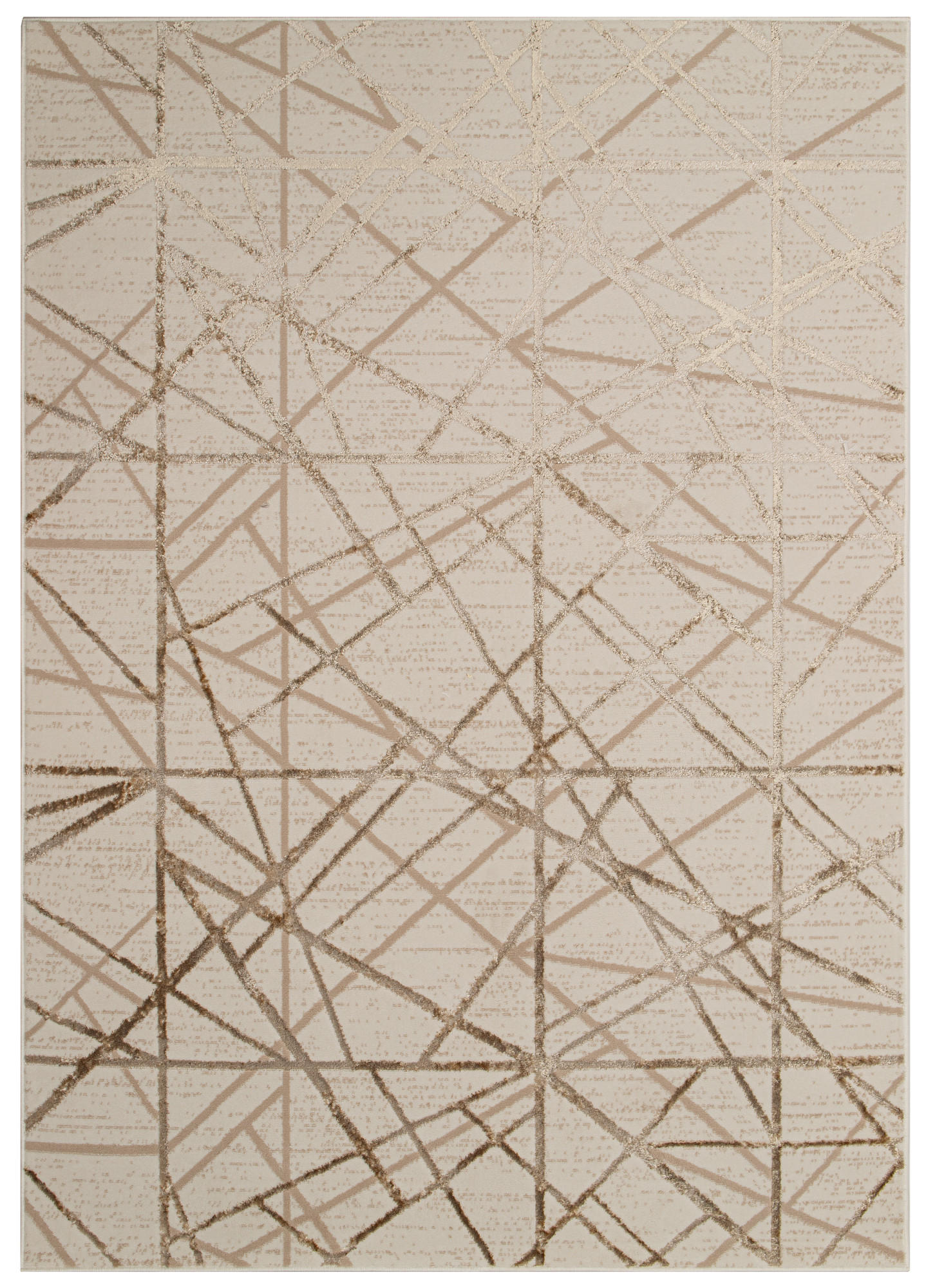 TEPPICH CRYSTAL Creme Beige 140/200 cm - Beige/Creme, Textil (140/200cm) - Tapiso