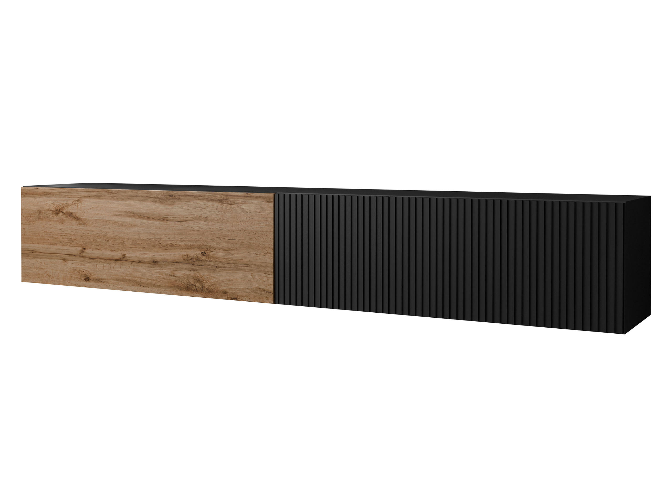 TV-LOWBOARD Capital 200 - Braun, Holzwerkstoff (200/31/30cm) - MIRJAN24