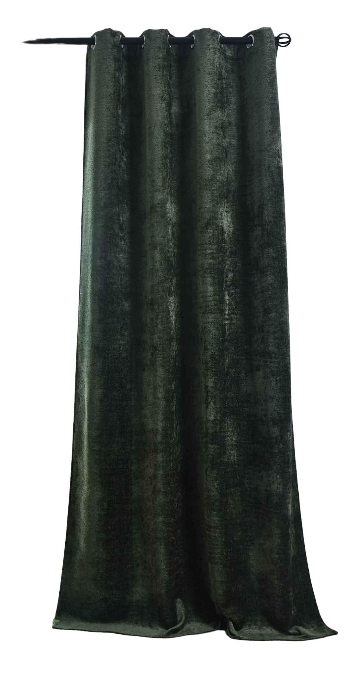 VORHANG NÜRNBERG HxB 245x135 cm Grün - Grün, Textil (135/245/245cm) - Gardinenbox