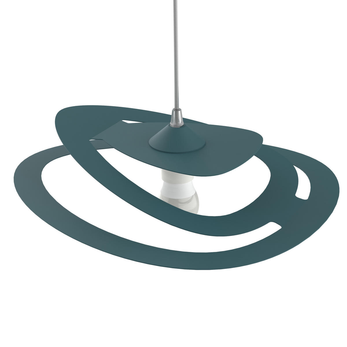 HÄNGELEUCHTE - Blau, Metall (34/40/7.5cm) - Lumicom