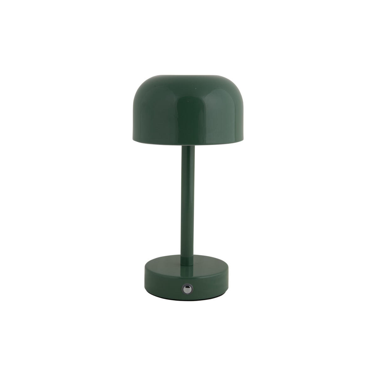 TISCHLAMPE James LED Grün 12.5/12.5/24.5 cm - Grün, Metall (12.5/12.5/24.5cm) - Leitmotiv
