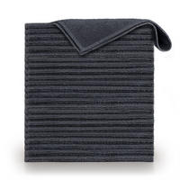 GESCHIRRTÜCHER 24er-Set 30/40 cm, 90% Polyester & 10% Polyamid, Anthrazit - Anthrazit, Textil (40/30cm) - Blumtal