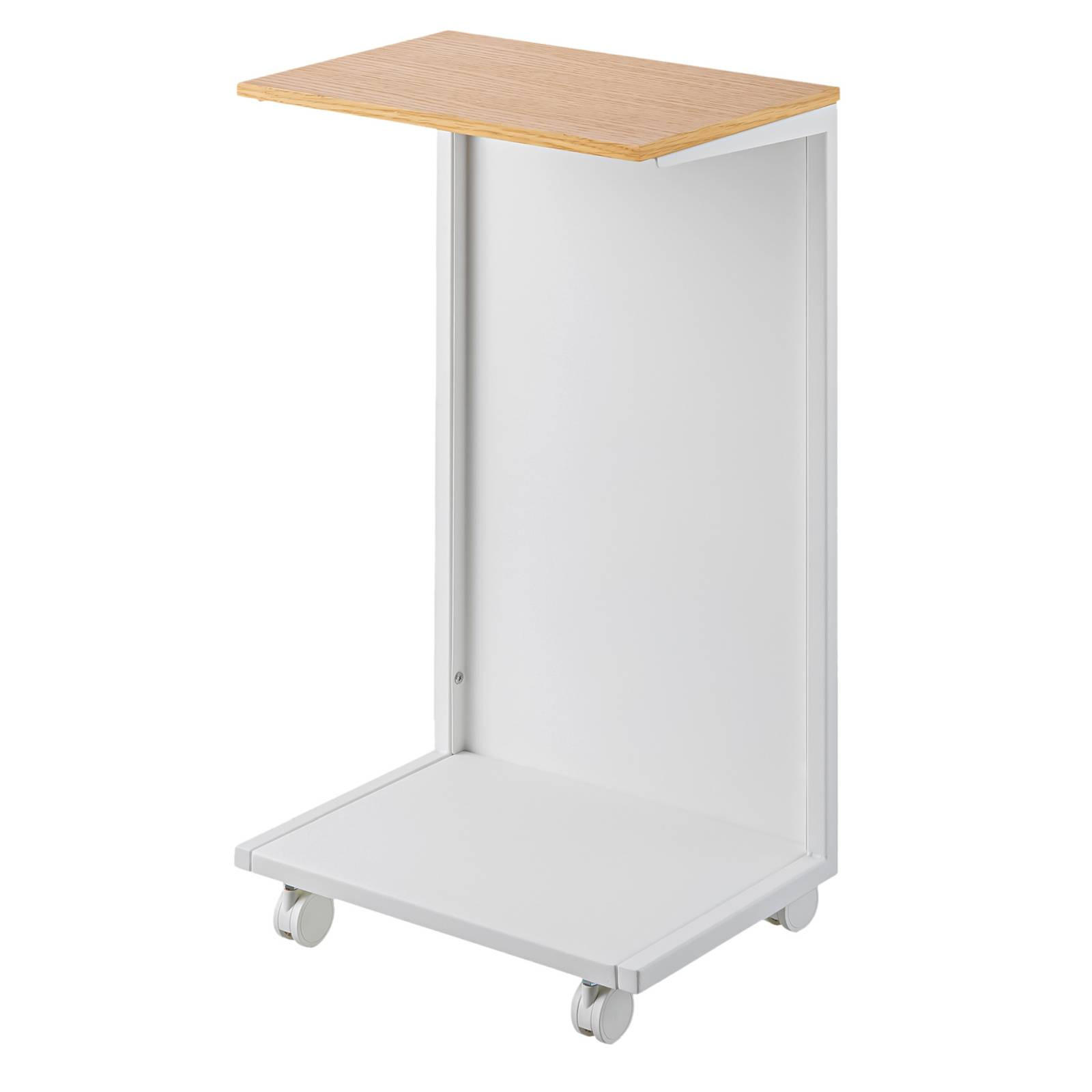 BEISTELLTISCH Tower weiß 31/55/22 cm - Weiß, Metall (22/31/55cm) - Yamazaki