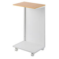 BEISTELLTISCH Tower weiß 31/55/22 cm - Weiß, Metall (22/31/55cm) - Yamazaki