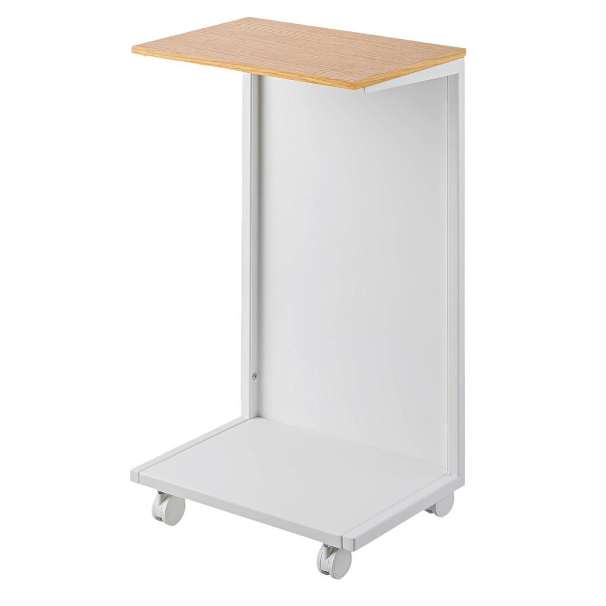 BEISTELLTISCH Tower weiß 31/55/22 cm - Weiß, Metall (22/31/55cm) - Yamazaki