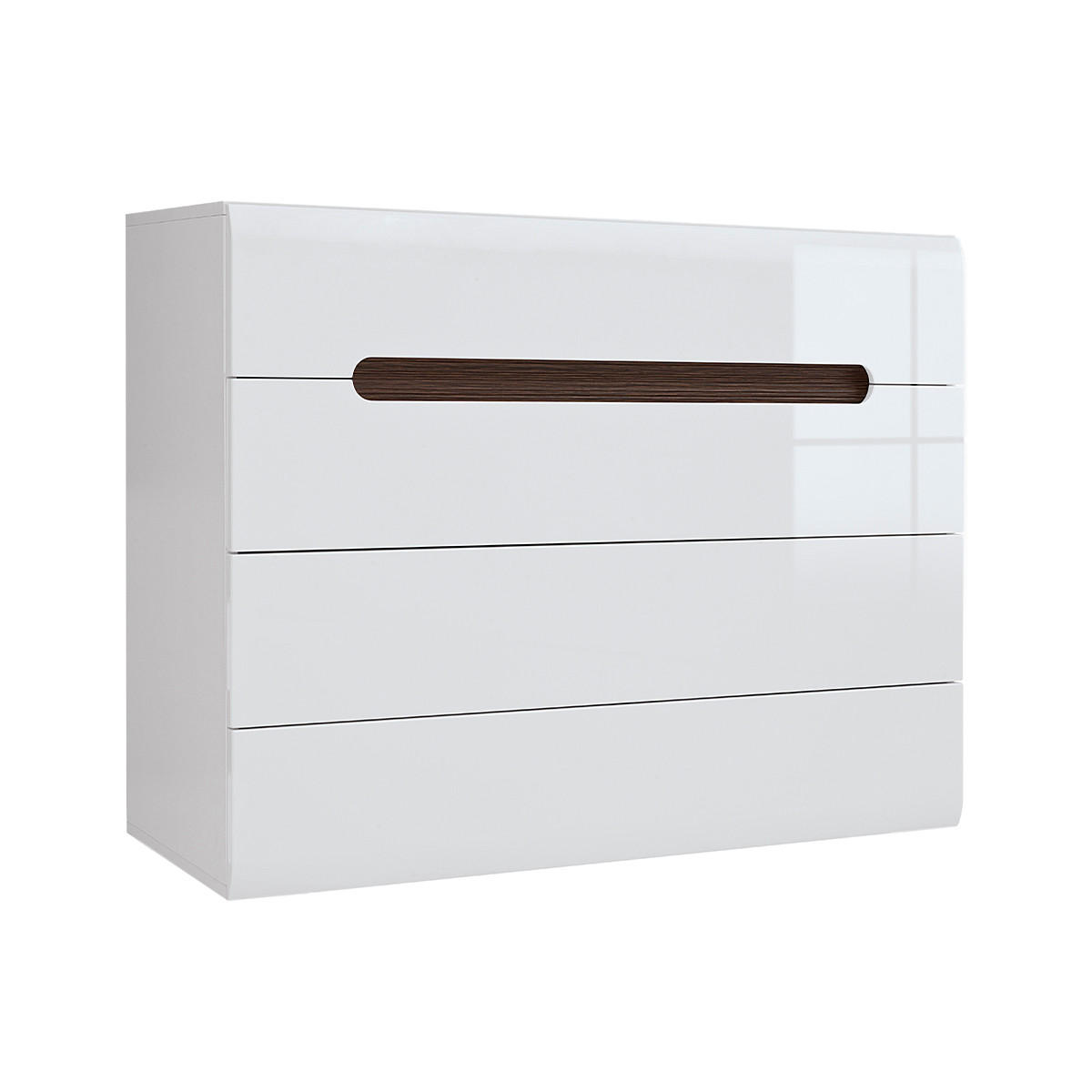 KOMMODE Darrel Weiß - Weiß, Holzwerkstoff (105/84/41cm) - Petits-meubles